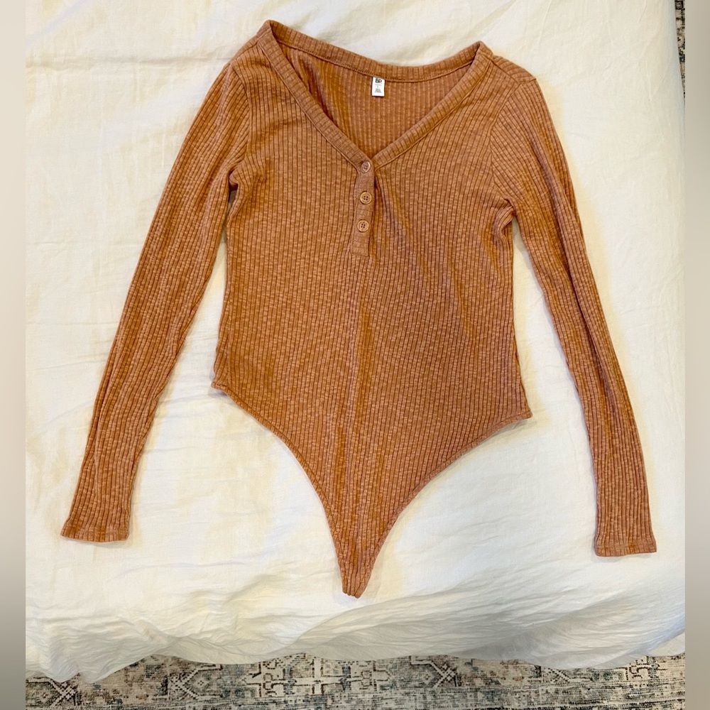 Nordstrom BP. Brand Long Sleeve Bodysuit Top